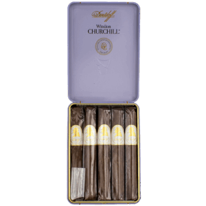 Davidoff Winston Churchill Petit Panetela Cigars Tin