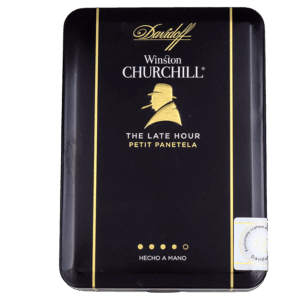 Davidoff Winston Churchill Late Hour Petit Panetela Cigars Tin