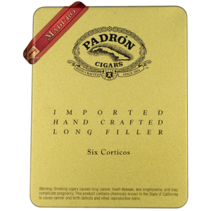 Padron Corticos Maduro Cigarillos Tin