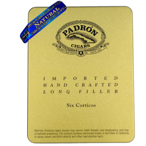 Padron Corticos Natural Cigarillos Tins